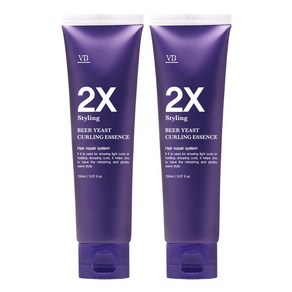 비바스 맥주효모 2X 스타일링 컬링 헤어에센스, 150ml, 2개