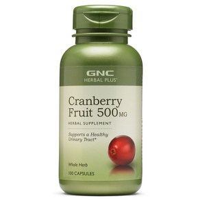 GNC Canbey 500mg 100 capsules 크랜베리 100정, 1개