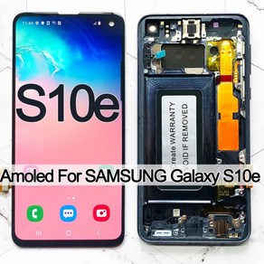 삼성 호환 갤럭시 S10e G970FU 조립용 AMOLED LCD 터치 스크린 디스플레이 디지털 조립 교체 수리 부품