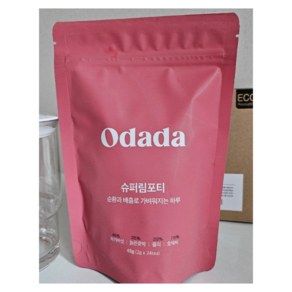 [본사정품] Odada 오다다슈퍼림포티 2g x 24tea 오다다 슈퍼림포티 슈퍼 림포티 순환 배출