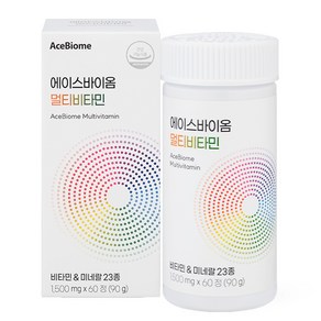 비에날씬 에이스바이옴 온가족 멀티비타민 1500mg x 60정 1박스., 1개, 60회분