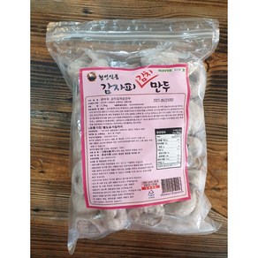 횡성식품 꼬물이 만두 감자피 만두 옹심이 만두 물 만두 1KG, 감자피 김치 만두, 1개