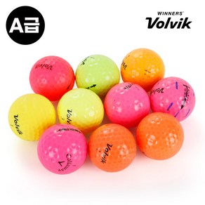 볼빅 Volvik 칼라 로스트볼 A급 10알 1SET, 볼빅칼라로스트볼, 10개입