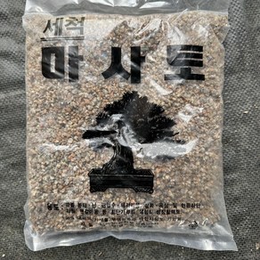 [올식스] 세척마사토 소립1.5kg 분갈이흙 씻은마사 배수층, 1개