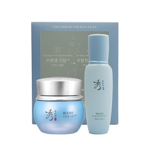 수려한 효비담 수분샘 크림 바캉스 기획세트/크림75ml+미스트100ml