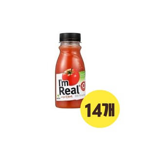풀무원 아임리얼 토마토주스190ml, 190ml, 14개