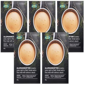 0.98 Ounce (Pack of 5) IKEA ALLEMANSRÄTTEN Mix for crea 0.98온스(5팩) IKEA ALLEMANSRäTTEN 크림소스용 믹스(5팩