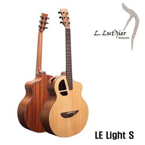 [L.Luthie] 엘루시어 탑솔리드 어쿠스틱 기타 Le Light S / L.Luthie Le Light S / 사은품 증정, 1개