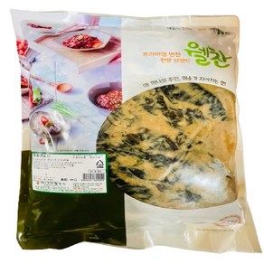 된장 깻잎 깻잎지 국내 제조 4kg 고추젓 젓갈 절임 무침 장아찌 장아치, 1개