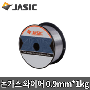 제이식 논가스 용접봉 용접와이어 0.9파이 1kg D100 JASIC 자식 논가스 용접봉 공구왕 황부장, [E71T-GS], 1개