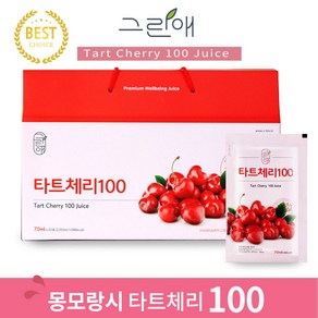 그린애 몽모랑시 타트체리100쥬스 70ml 30팩 1box, 2.1L, 2개