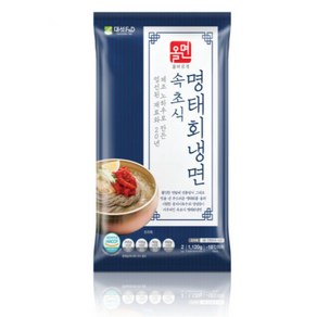 [올면] 매년 여름철 품절되서 못먹는 올면 속초식 명태회냉면 1120g, 1개, 1.12kg