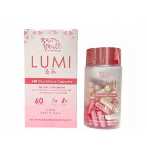 Beauty Vault LUMI 24H 글루타티온 캡슐 60캡슐, 1개, 60정