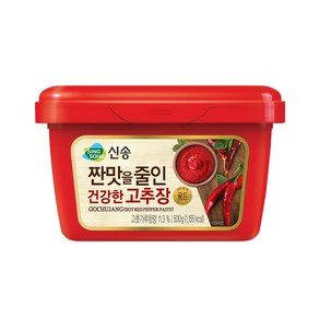 신송식품 짠맛을 줄인 건강한 고추장 500g