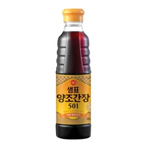 샘표 양조간장 501, 500ml, 4개