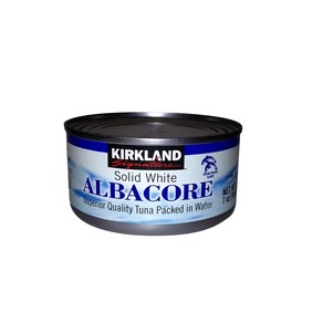 Solid White Albacoe Tuna Packed in Wate – 7oz Cans - Pack of 3 물에 담긴 솔리드 화이트 알바코어 참치 - 7온스 캔 - 3팩, 1개, 198g