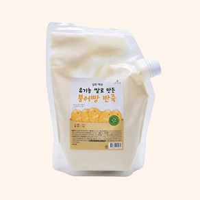 아빠랑 국내산 유기농 쌀로 만든 붕어빵 반죽 1kg, 1개, 300g