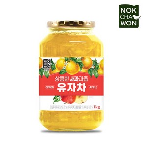 녹차원 상큼한 사과과즙 유차차 1Kg, 1개, 1개