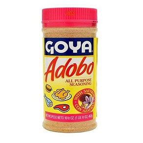 Adobo All Pupose Seasoning with Saffon 16oz 아도보 다용도 시즈닝 사프란 16온스, 1개, 453g