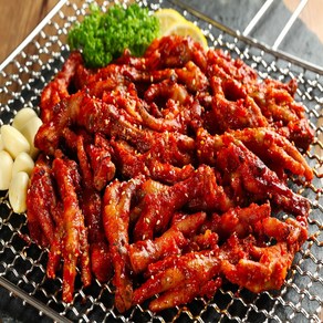 화로불닭체인점대표메뉴 숯불통닭발 400g, 1개