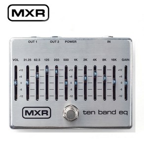 MXR - 10 Band EQ / 10밴드 이퀄라이저 (M-108S), 1개