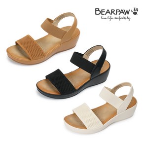 베어파우(BEARPAW) ANDRA 여름 발편한 여성샌들 키높이 3종 택1