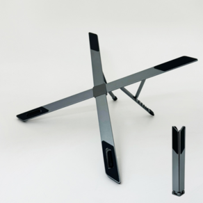 알루미늄 접이식 노트북 거치대 B Laptop Stand B-TYPE, 1개