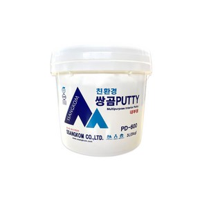 쌍곰 PUTTY 건축용 퍼티 PD-600 핸디코트 5kg 내부용, 1개