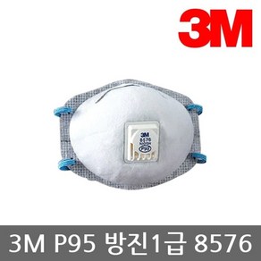 OR 3M P95 방진1급 8576 냄새 특수흡착층 마스크 10개, 단품