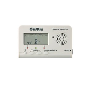 YAMAHA 야마하 크로매틱 튜너 화이트 TD-19WH, 1개