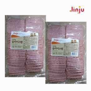 진주햄 슬라이스햄(냉장) 1kg, 5개