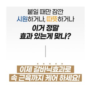 갈바닉 미세전류 패치 웨이비, 1개, 표준형 5매