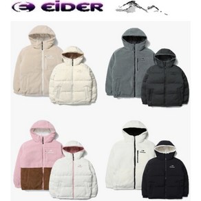 아이더 EIDER 리브 후드2 남녀공용 플리스 리버서블 다운 자켓 DMW21567-GM 678683