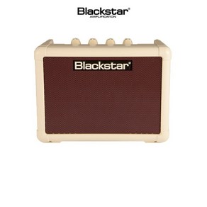 블랙스타 Blacksta FLY3 앰프 미니 일렉트릭 베이스 어쿠스틱 다용도 휴대용, 화이트 브라운 메쉬 [일렉트릭 기타 스피커], 1개