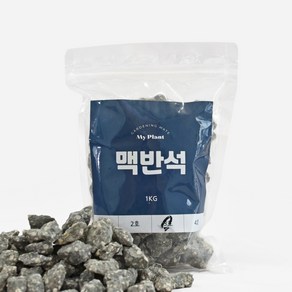 마이플랜트 맥반석 1kg, 1호(5~10mm), 1개