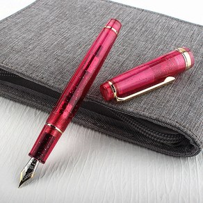 만년필 Jinhao 82 형광 다크 그린 EF F M NIB 비즈니스 사무실 학교 용품 필기 잉크 펜 럭셔리 스핀, Fine 0.5mm, 82-2