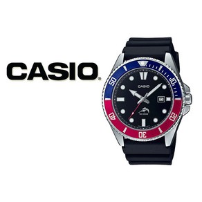 카시오 CASIO 국내재고 다이버시계 흑새치 청새치 MDV-106B-1A2 패션아이템 MDV106 펩시 콤비