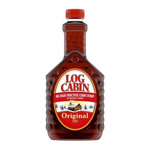 Log Cabin 오리지널 팬케이크 시럽 73.2ml (24온스)