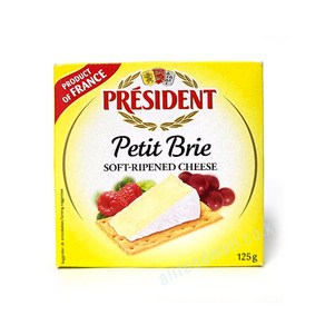 프레지덩 쁘띠 브리치즈 125g Petit Brie Cheese