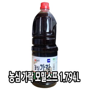 [다인] 농심 가락 모밀장 (1.794L)_ 메밀 모밀 스프 소스 쯔유 소바, 1개, 1.794L