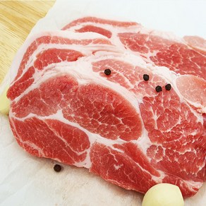 [남향정]_은하푸드_친환경 돼지 목살 (구이용) 500g, 1개