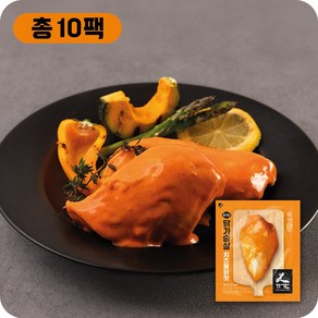 꼬기다 프리미엄 소스 닭가슴살, 100g, 10개, 치즈불닭맛