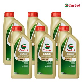 캐스트롤 엣지 EDGE 0W30 티타늄 1L X 6개 Castrol 합성엔진오일 벨기에 정품