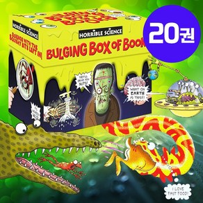 [동네서점] 국내 당일발송 Hoible Science Bulging Box of Books 앗 시리즈 과학 호러블 사이언스 세트 영어원서 음원제공, 앗 시리즈 과학 호러블 사이언스 20권 세트