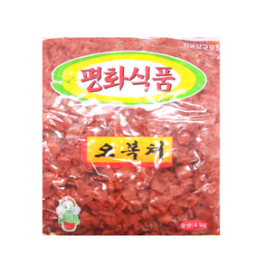 평화식품 오복채, 4kg, 8개