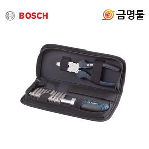 보쉬 수공구세트12pcs 2607017520 콤비네이션플라이어+스크류드라이버+드라이버비트, 1개