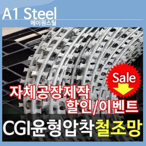 CGI윤형압착철조망 철조망 울타리 경계망 가시철조망 담장철조망 방범철조망