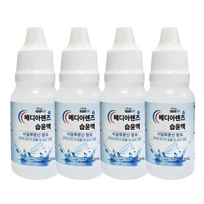 메디렌즈 드롭액 15ml 무배/습윤렌즈보습, 4개