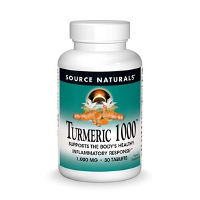 Source Naturals Turmeric 1000 Supports The Body’s Source Naturals 강황 1000 신체의 건강한 염증 반응 지원* 1 000