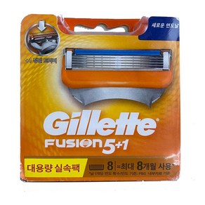 질레트 퓨전 매뉴얼 면도날, 8개입, 1개